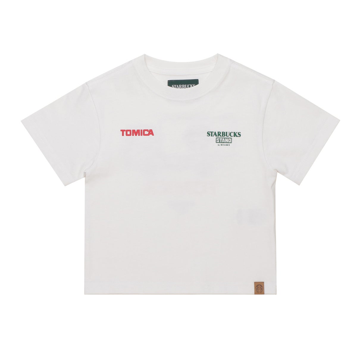 トミカ for STARBUCKS STAND by BEAMS/ トミカ トラックプリントTシャツ B・キッズ Tシャツ B 5