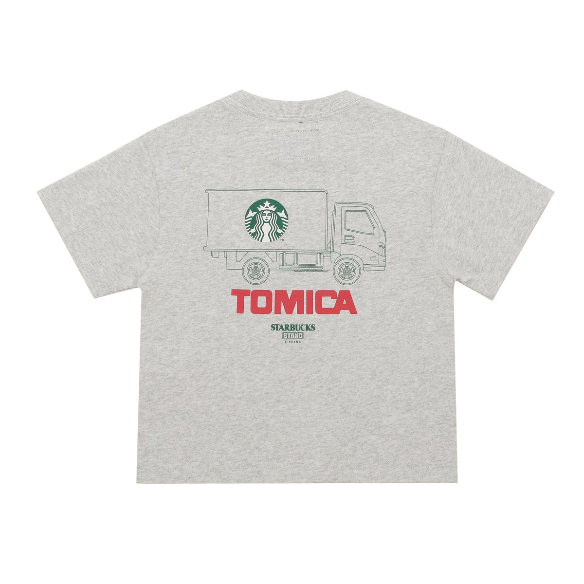 トミカ for STARBUCKS STAND by BEAMS/ トミカ トラックプリントTシャツ B・キッズ Tシャツ B 8