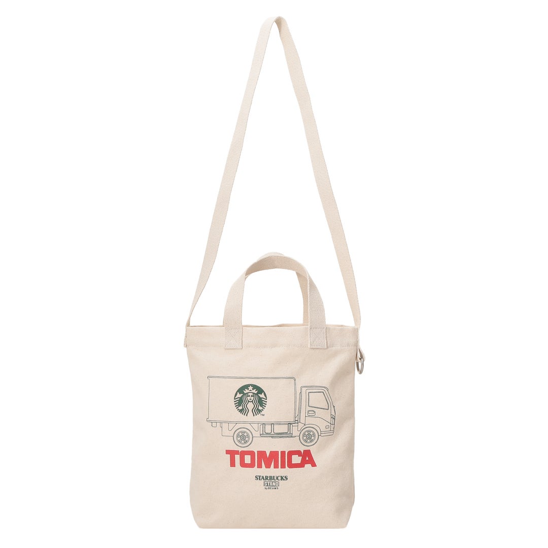 トミカ for STARBUCKS STAND by BEAMS/ トミカ トラックプリントトートバッグ・キッズトートバッグ 2