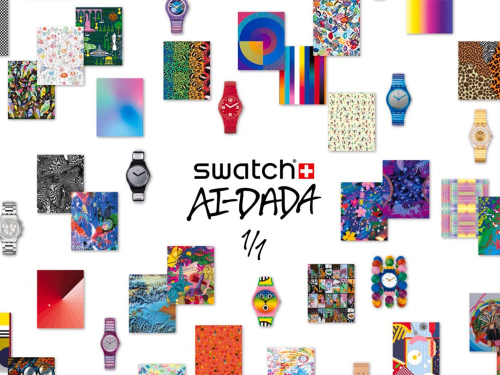 “世界にたった1本”の時計をAIでデザイン！　Swatch（スウォッチ）の新プロジェクト「AI-DADA」で誰もがクリエーターに!?
