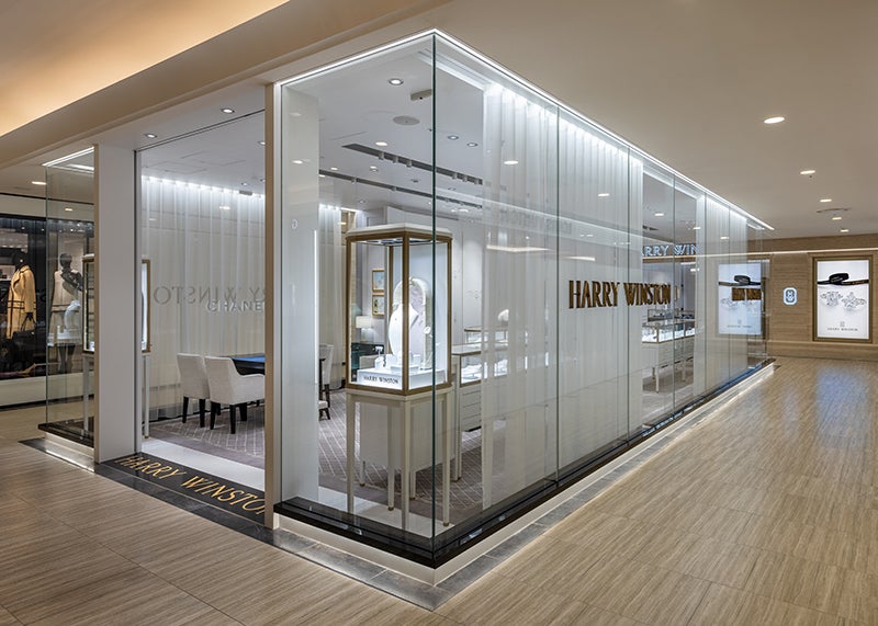 ハリー・ウィンストンうめだ阪急店に新設されたスペース「The World」２