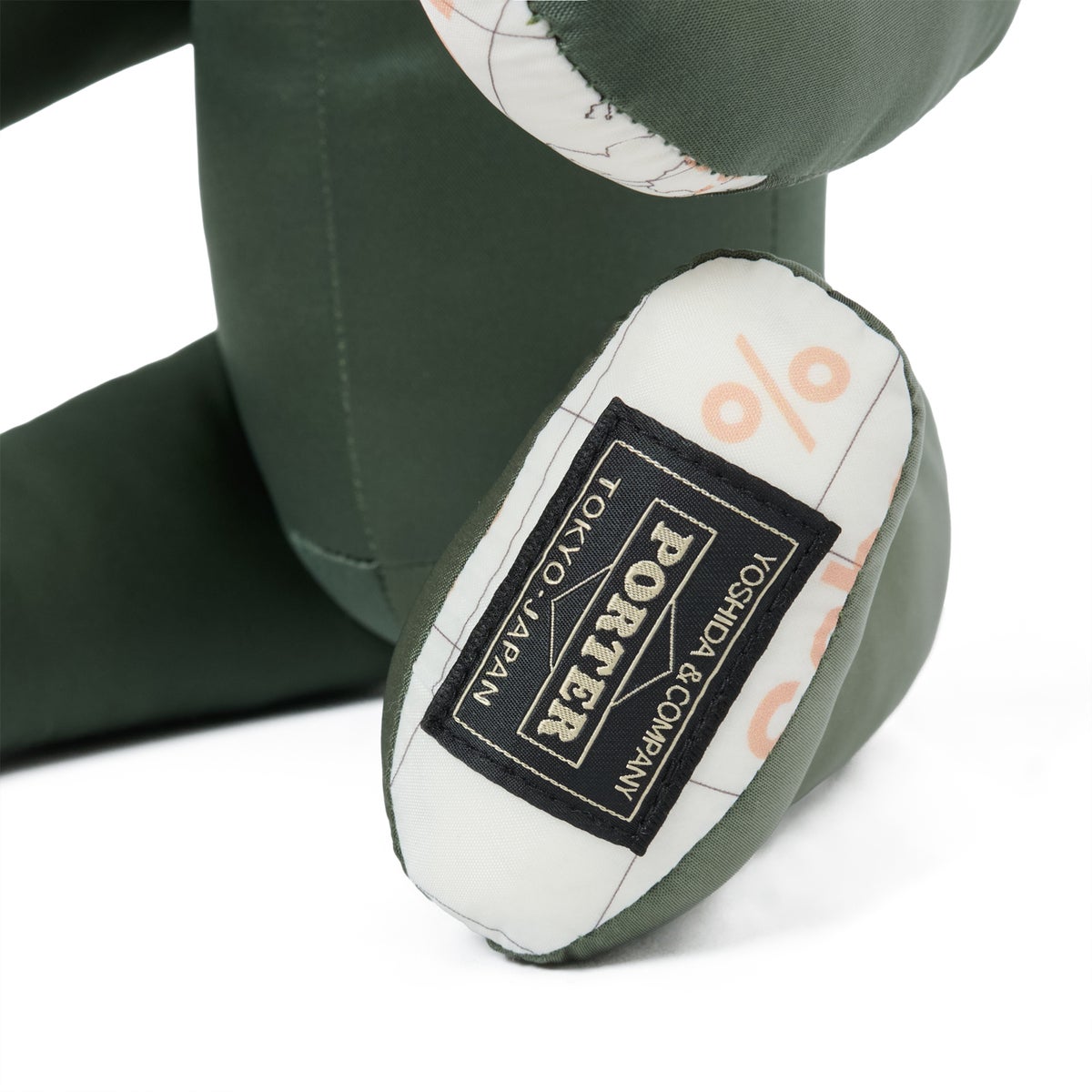 PORTER GRIZZLY BEAR （ポーターグリズリーベア足裏　ロゴ