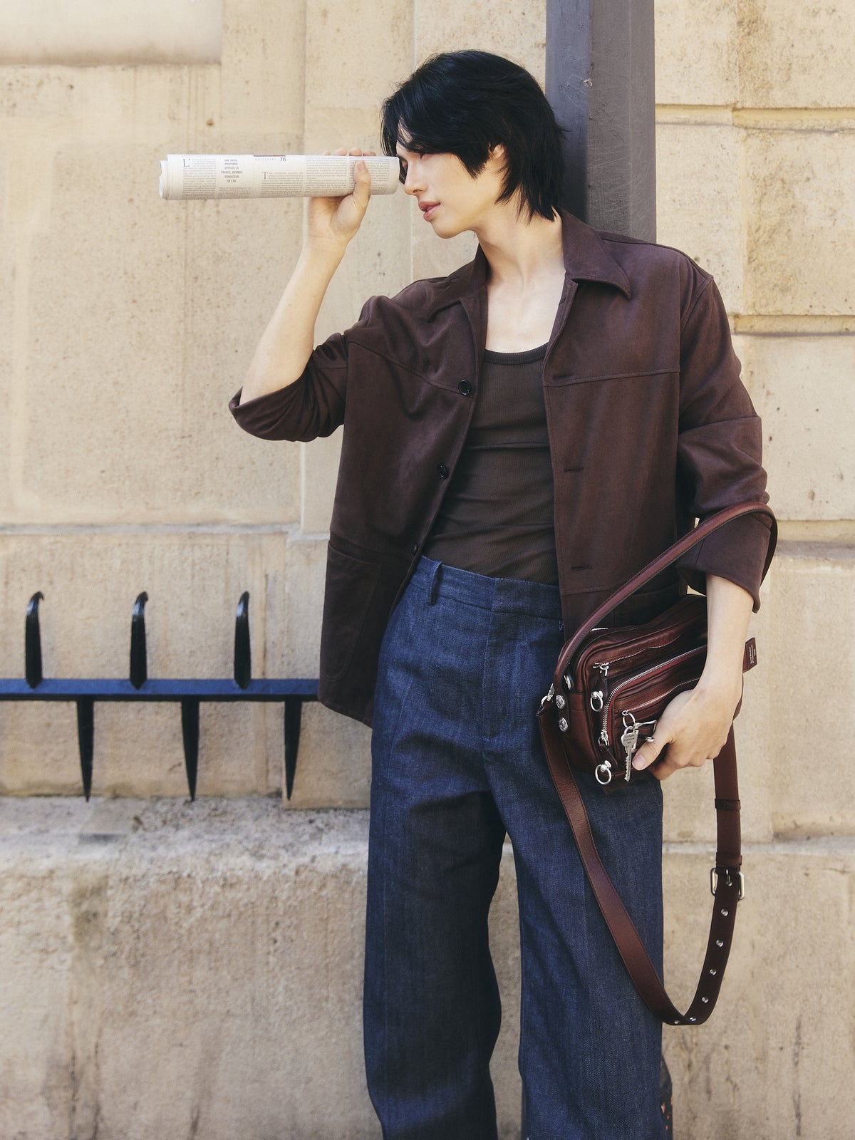 「Camero」新作ベルトバッグを ウィン・メータウィンが着用 3