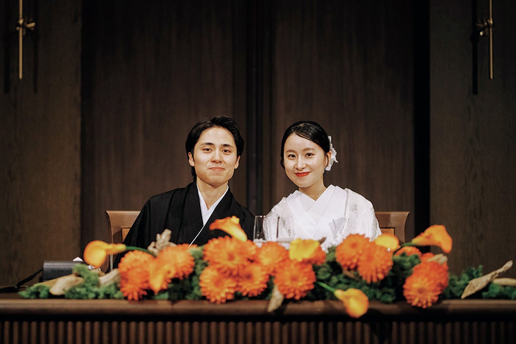 写真家の大田黒博人さんのウェディングレポート