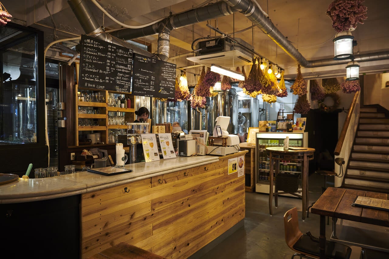 横浜ビール本店レストラン UMAYAの内観