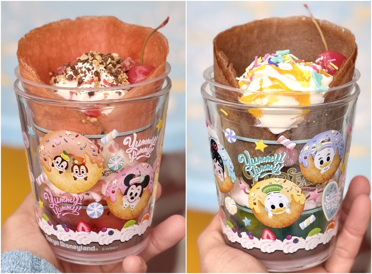 TDR ヴァネロペパルパルーザフードメニュー「パルパルーザ・パルフェ」スーベニアカップ商品あり