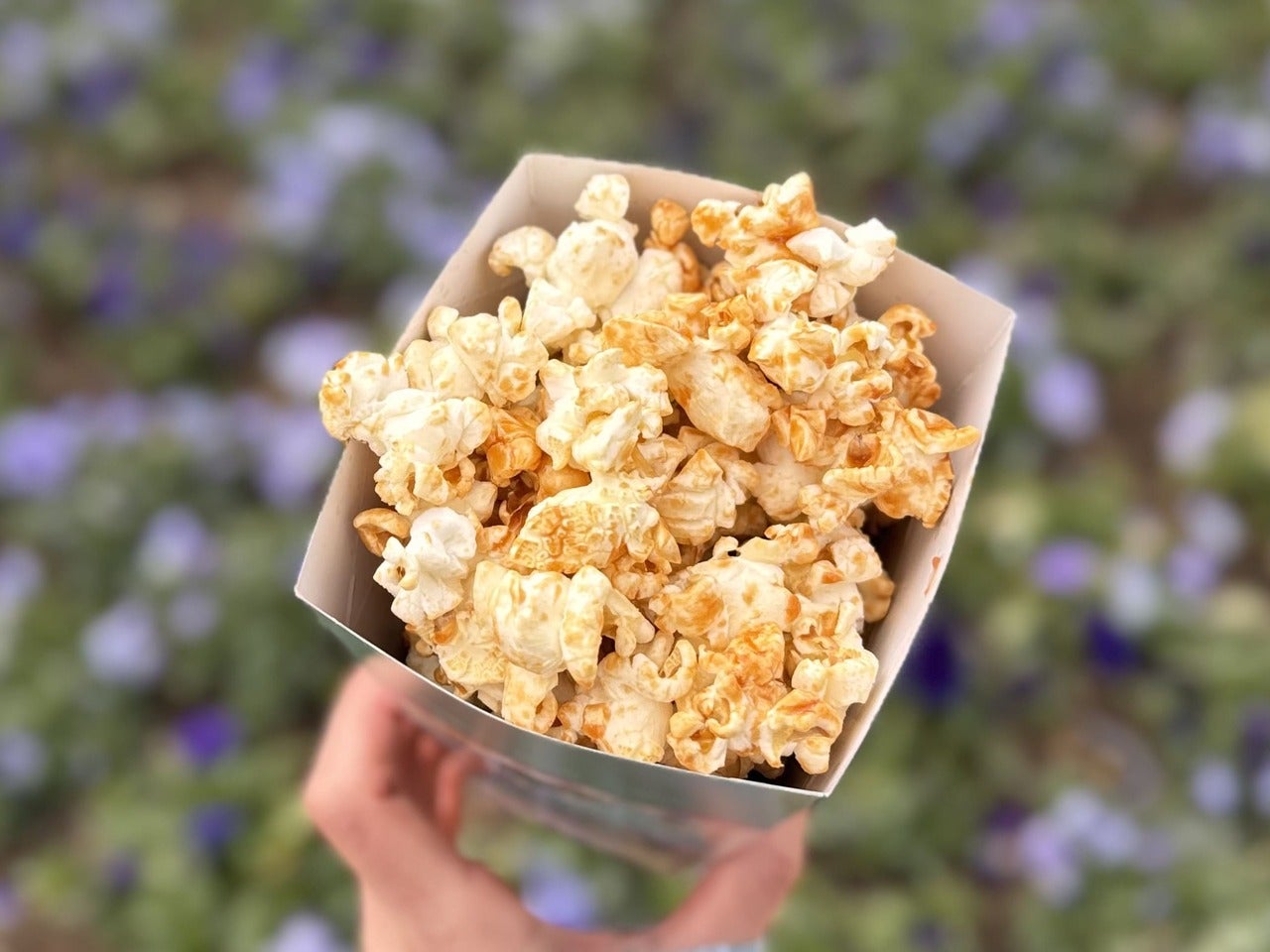 ディズニーランド食べ歩きポップコーン「キャラメルポップコーン」