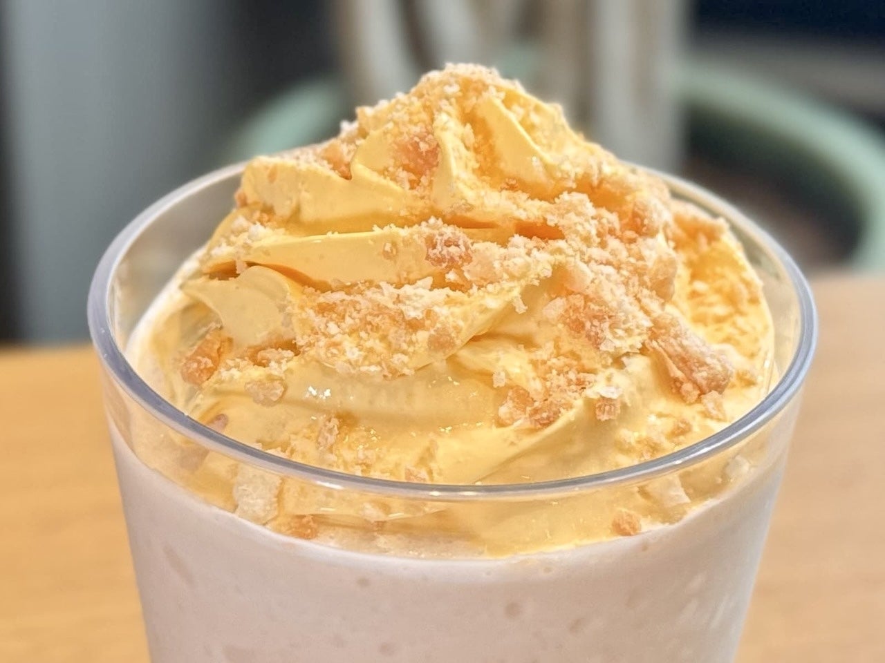 スタバ新作「シュークリーム フラペチーノ」トッピング カスタード