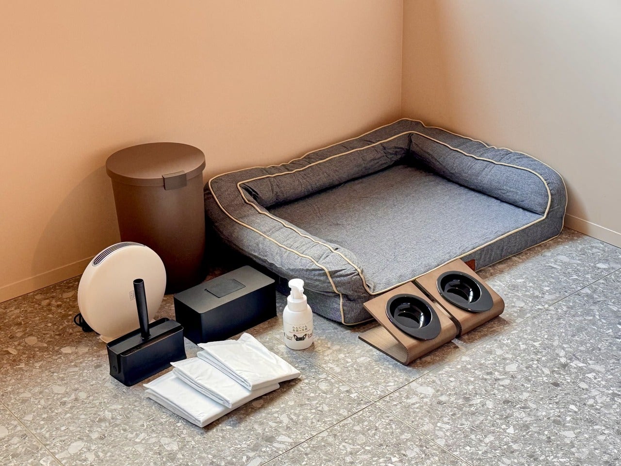 「OMO7横浜 by 星野リゾート」ドッグルーム、犬用設備