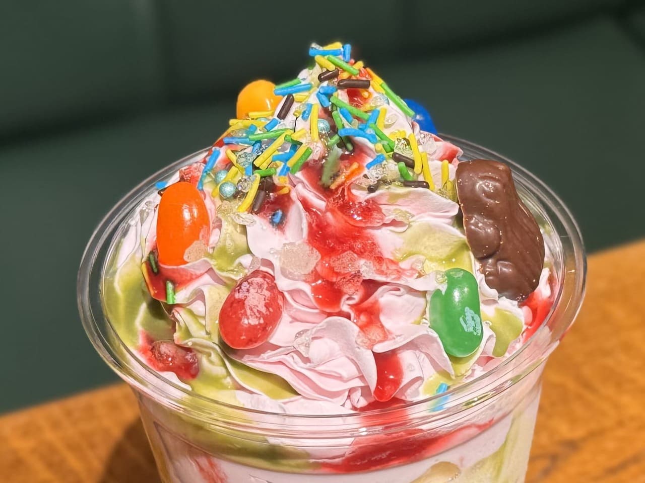 「ぜーんぶちょうだい」ミルクシェイク トッピング