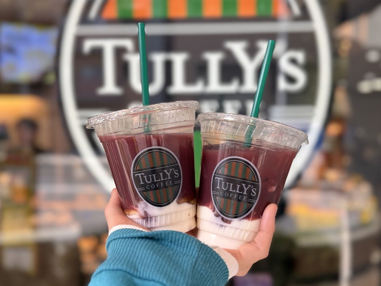 タリーズ　ヨーグルトアサイーオススメカスタマイズと通常バージョン