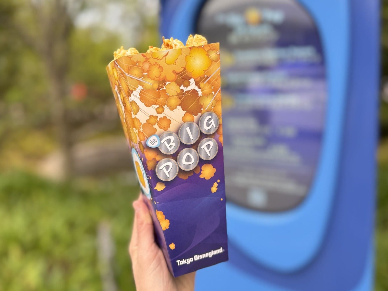 ディズニーランドポップコーン専門店「ビッグポップ」パッケージ