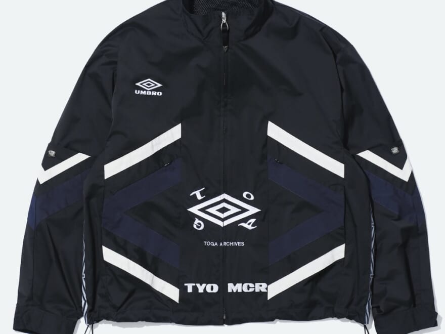 「トーガ」と「アンブロ」が初コラボ！ UMBROのスポーツスタイルがTOGA独自のデザインで生まれ変わる！