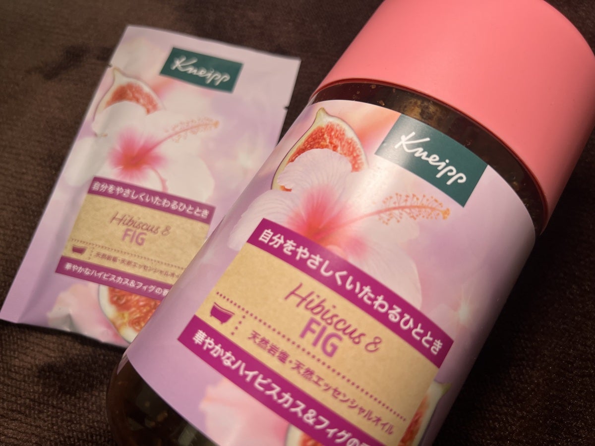 「クナイプ(Kneipp)」 バスソルト ハイビスカス&フィグの香り 1