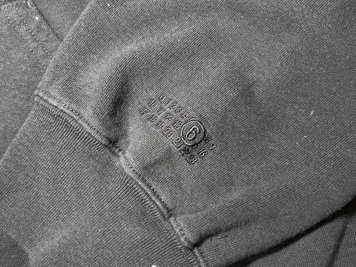 エディターが買ってよかったsupreme&times;MM6 Maison Margiera Box Logo Zip Up Hooded Sweatshirt　刺繍