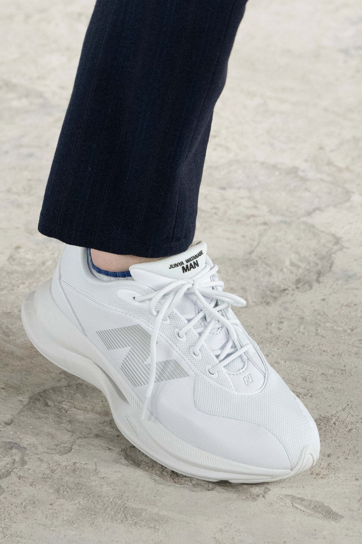 JUNYA WATANABE MAN  &times;  New Balance TF100　ホワイト着画