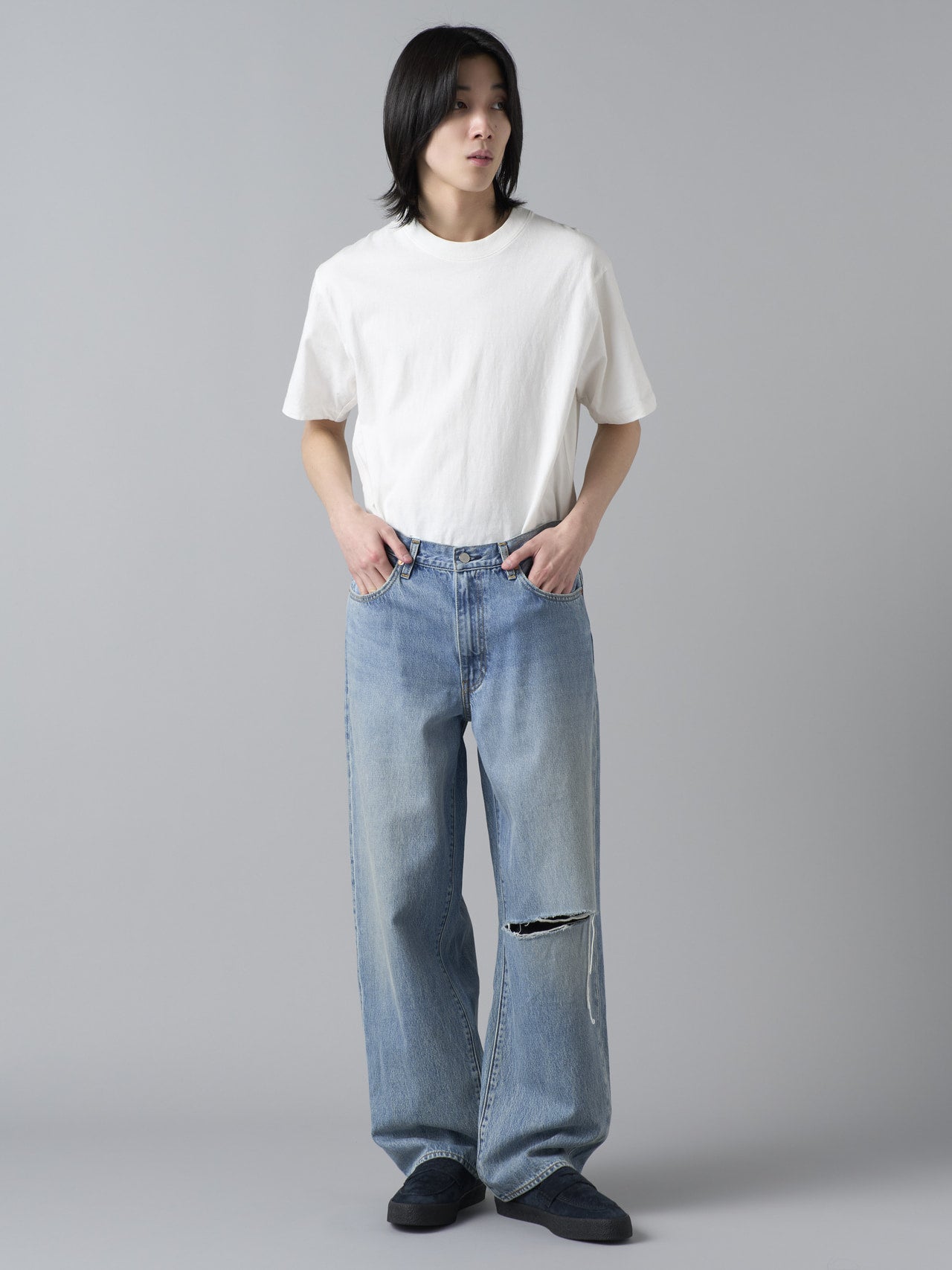 リーバイス、578 Baggy、モデルカット、正面、四坂亮翔