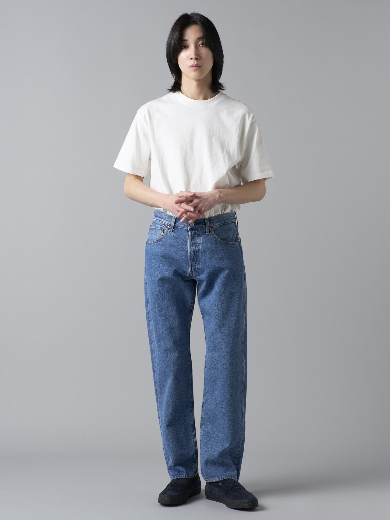 リーバイス&reg;（Levi's&reg;）の501&reg; Relaxedの試着画像 全面