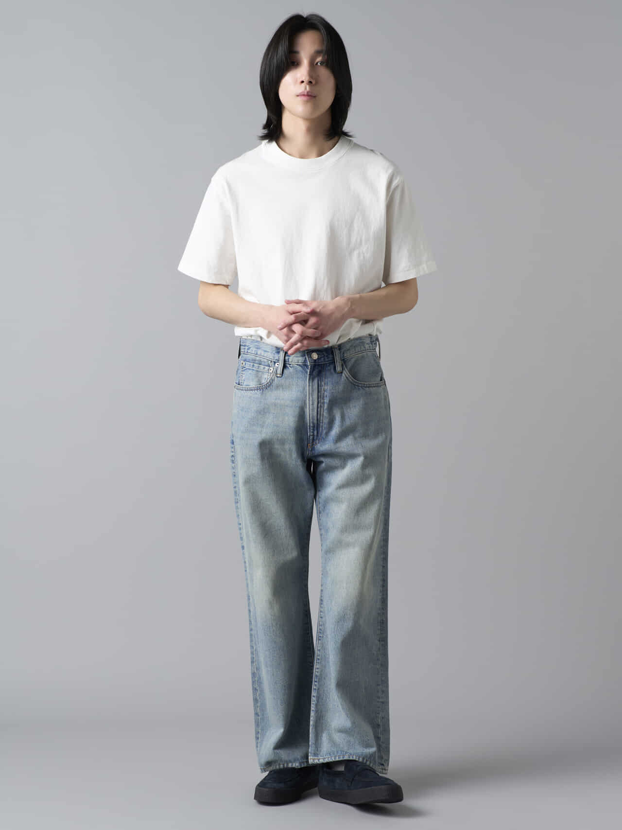 GAP 90s LOOSE BOOTの試着画像