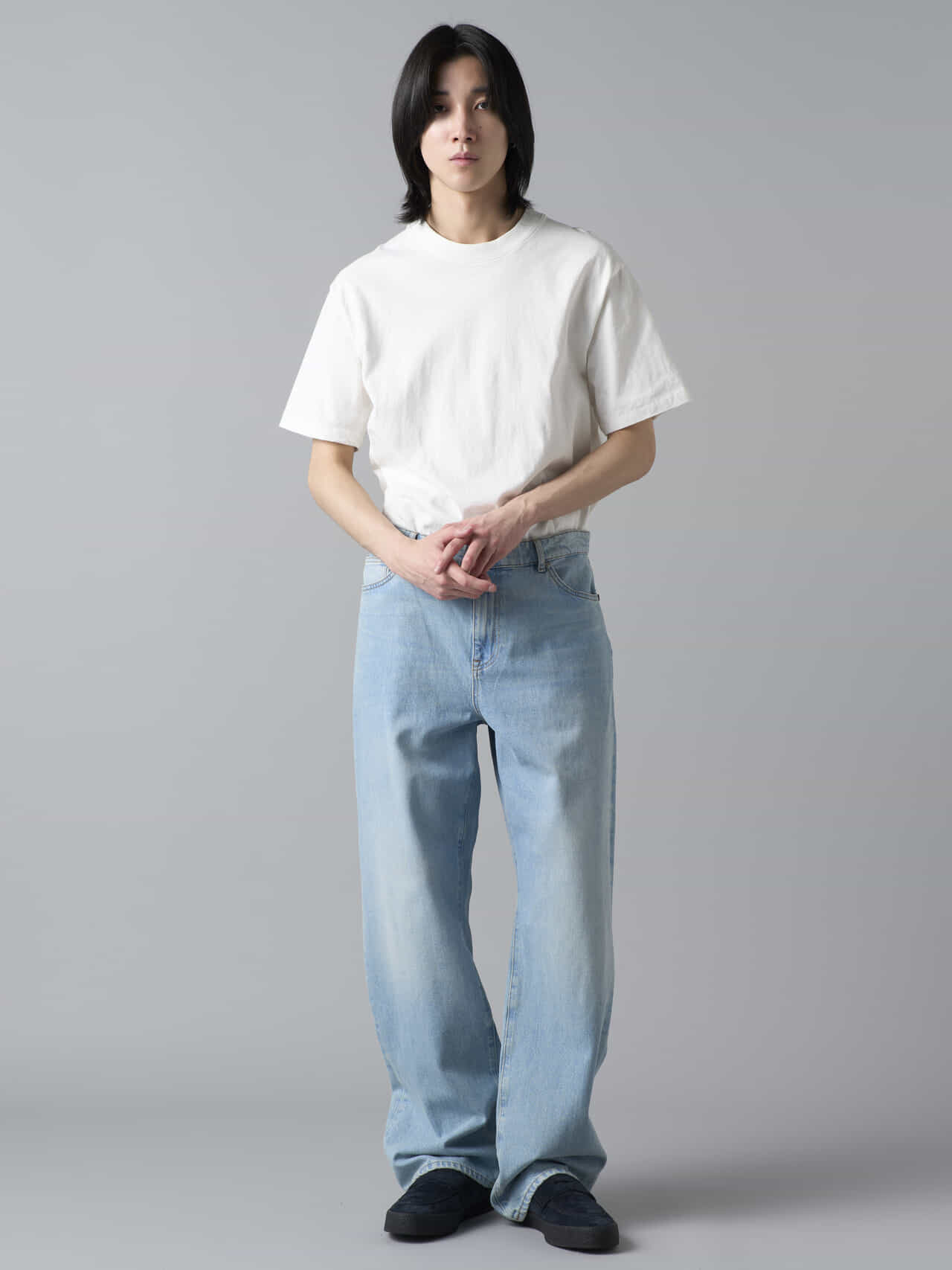 LACOSTE 「ルーズフィットオーガニックコットンデニムパンツ」を穿いてみた