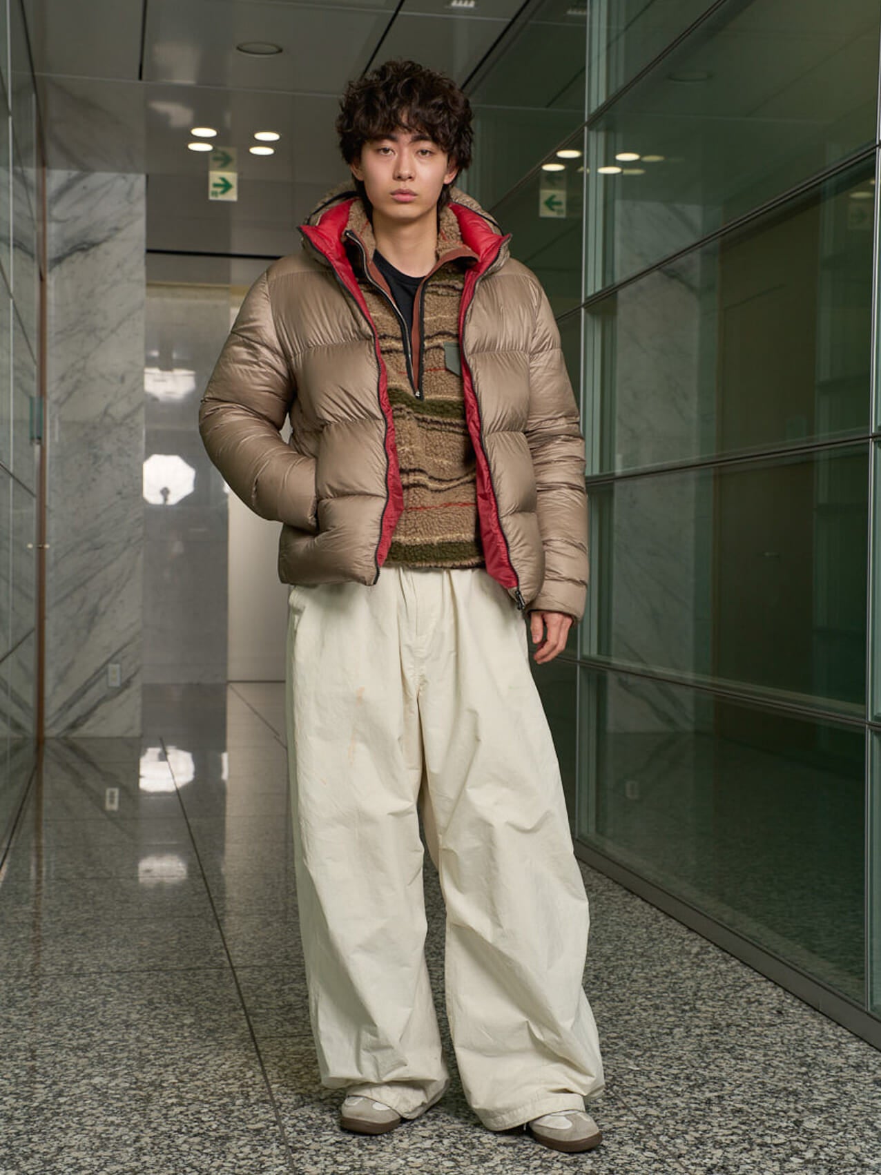 豊田裕大の私服スナップ全身