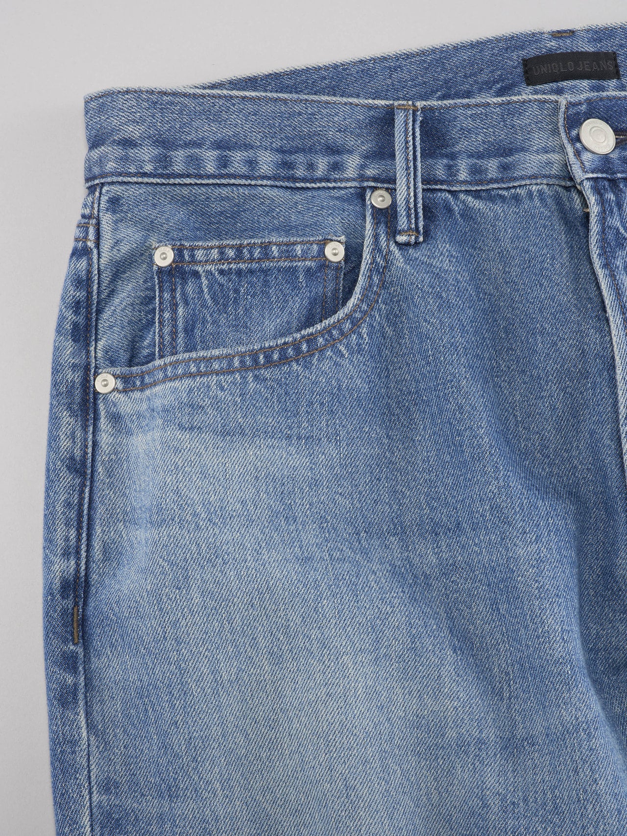 ユニクロ、デニム、ポケット