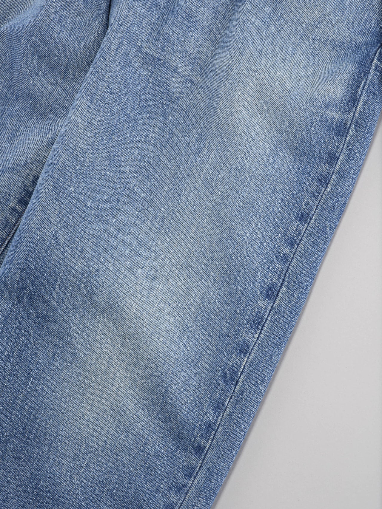 ユニクロのバギージーンズ色落ち寄り