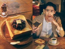俳優、濱尾ノリタカの“ひと飯”とは？杉並区『喫茶 天文図舘』の餡バタートースト。［推しのひと飯］