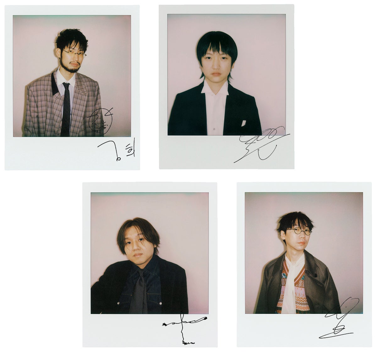 Silica Gelメンバーのチェキとサイン