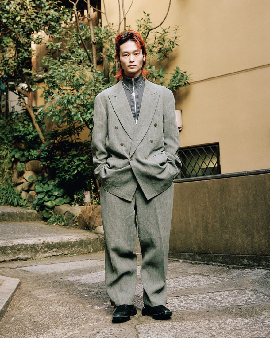 ミュージシャンの力毅（リキ）　全身