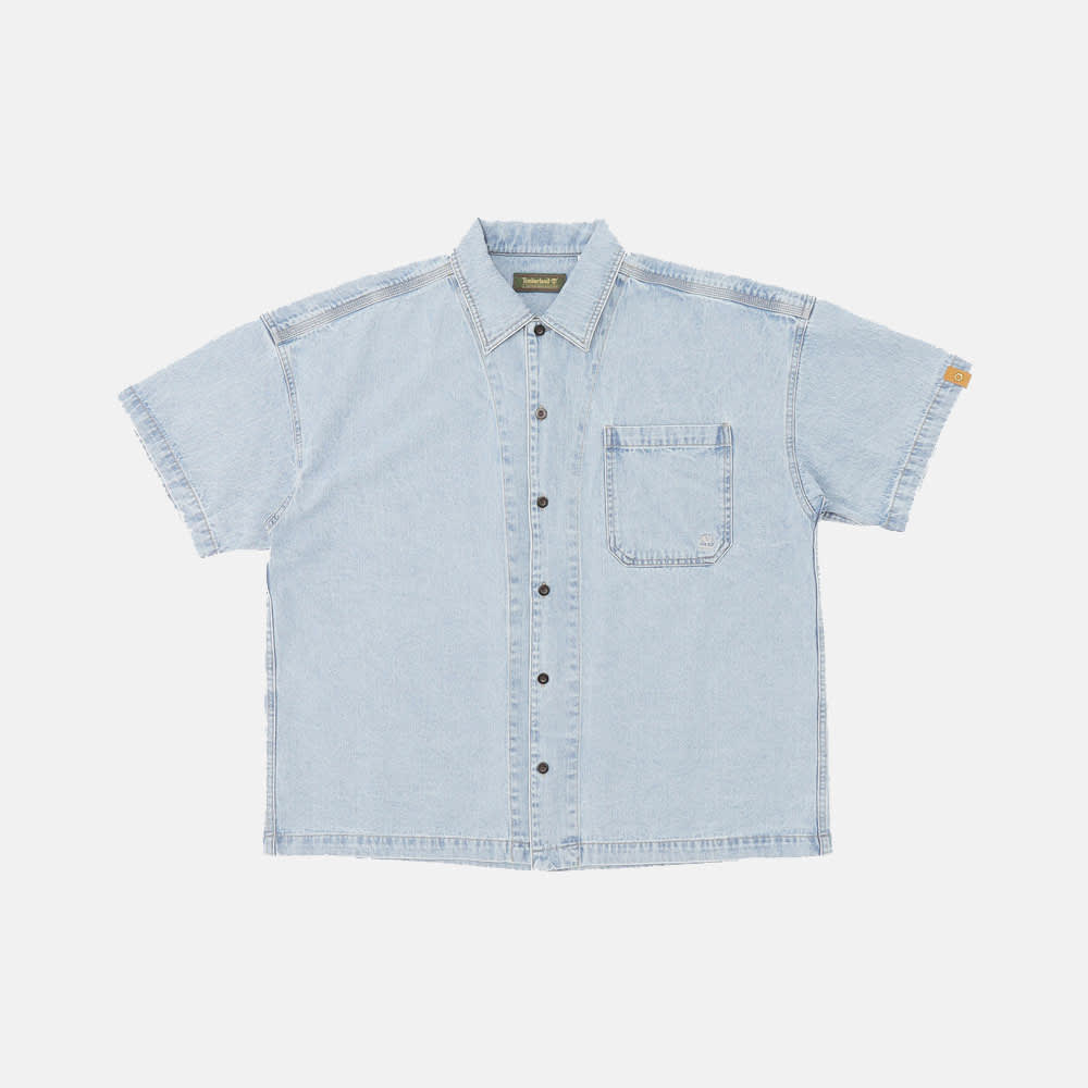 半袖 ワーク シャツ ユニセックス　ティンバーランド
