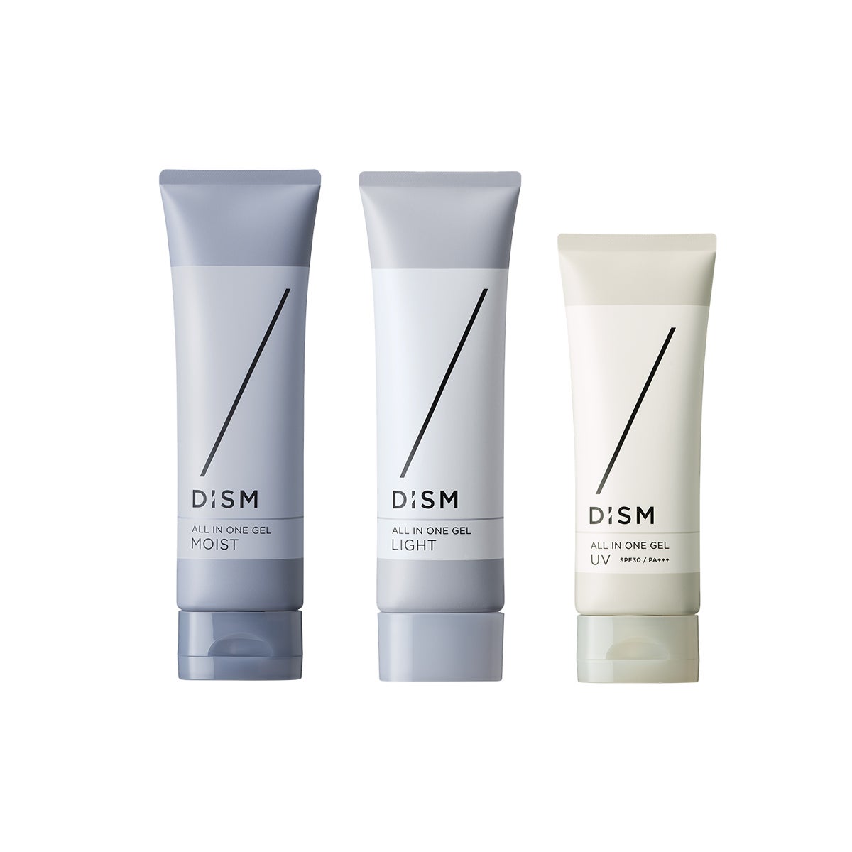 メンズスキンケアブランド「ディズム」のオールインワンジェル モイスト/ライト/UV