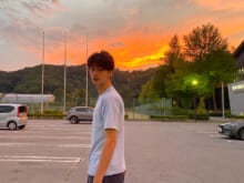 ふるさと長野県。ここで見る夕焼けが大好きです[栄莉弥ブログ]