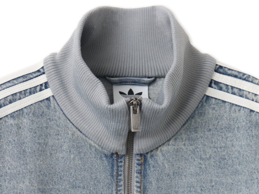 なんと「アディダス」のトラックジャケットがデニムに！「アトモス」別注セットアップが欲しすぎる！