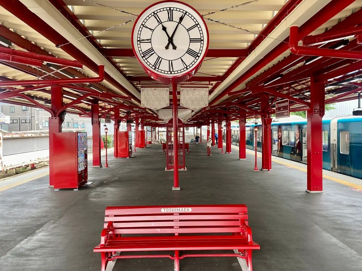 西武豊島線「豊島園駅」ホーム