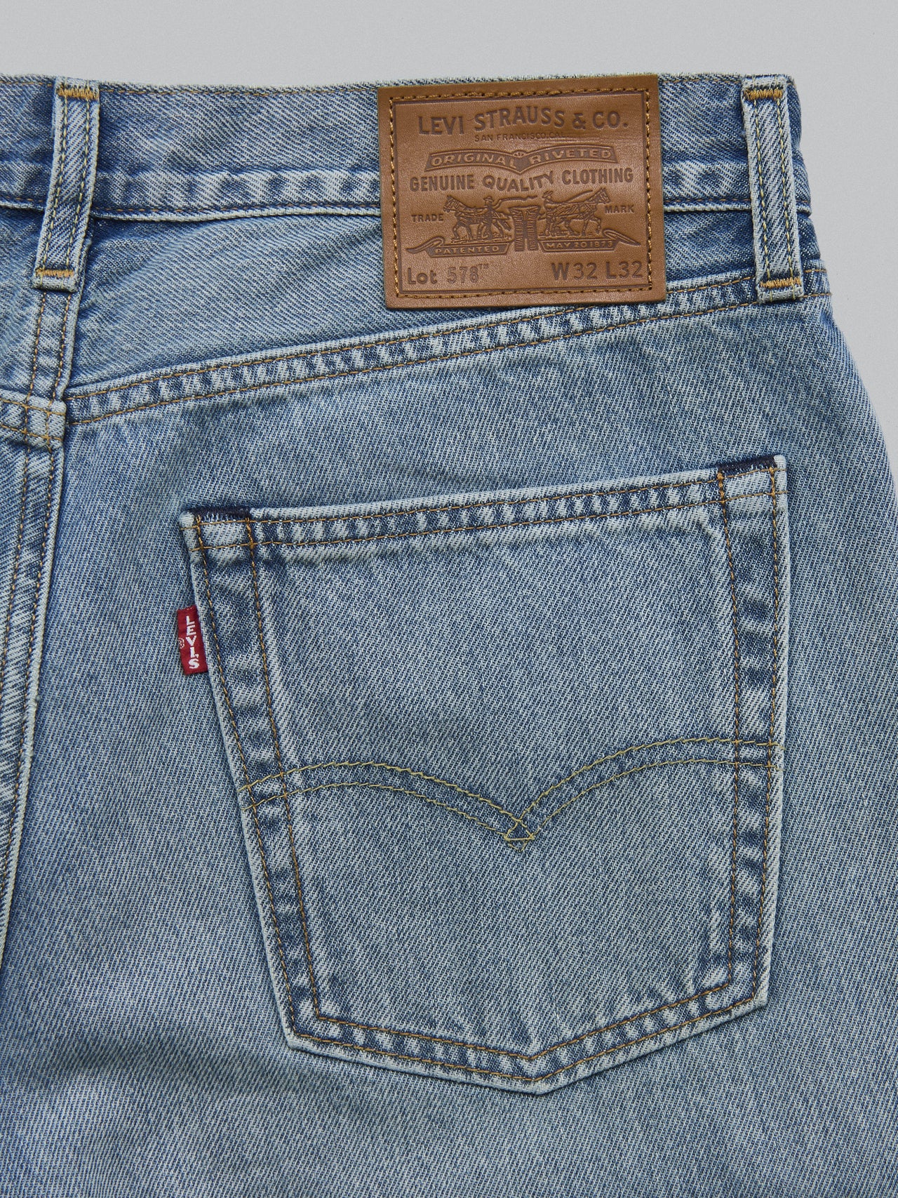 リーバイス、578 Baggy、バックポケット