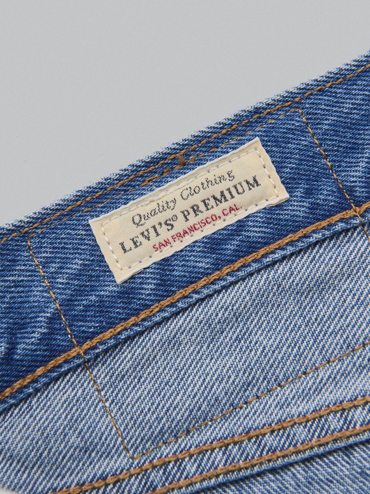リーバイス&reg;（Levi's&reg;）の501&reg; Relaxedのタグ部分