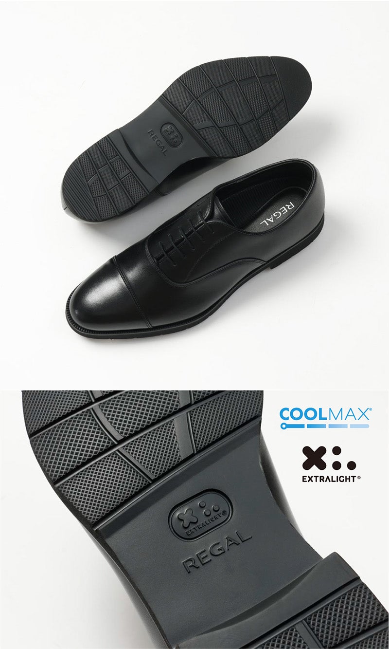 リーガルのビジネス向け軽量ドレスシューズ「11JL」。ビジネス用の革靴としても人気