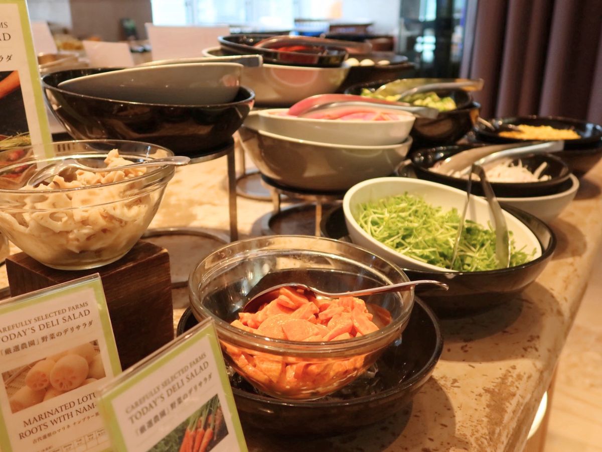 三井ガーデンホテル銀座プレミアの朝食ビュッフェ