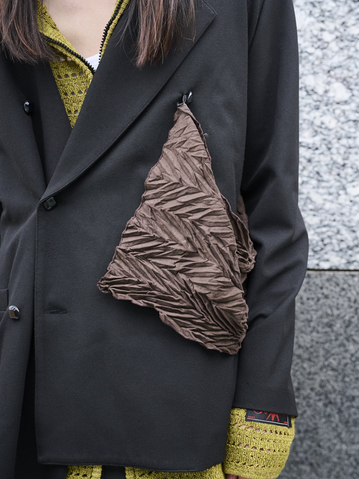 ククリのジャケットのディテール①