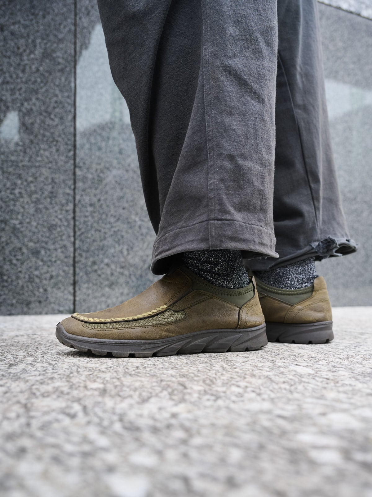 ノーブランドのシューズのサイド