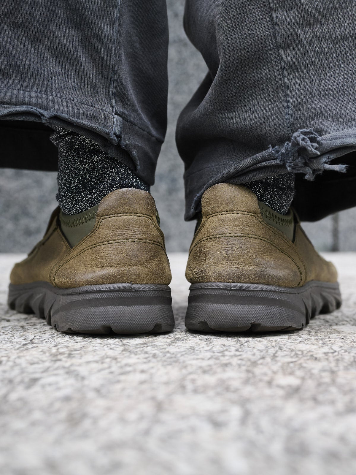 ノーブランドのシューズのヒール