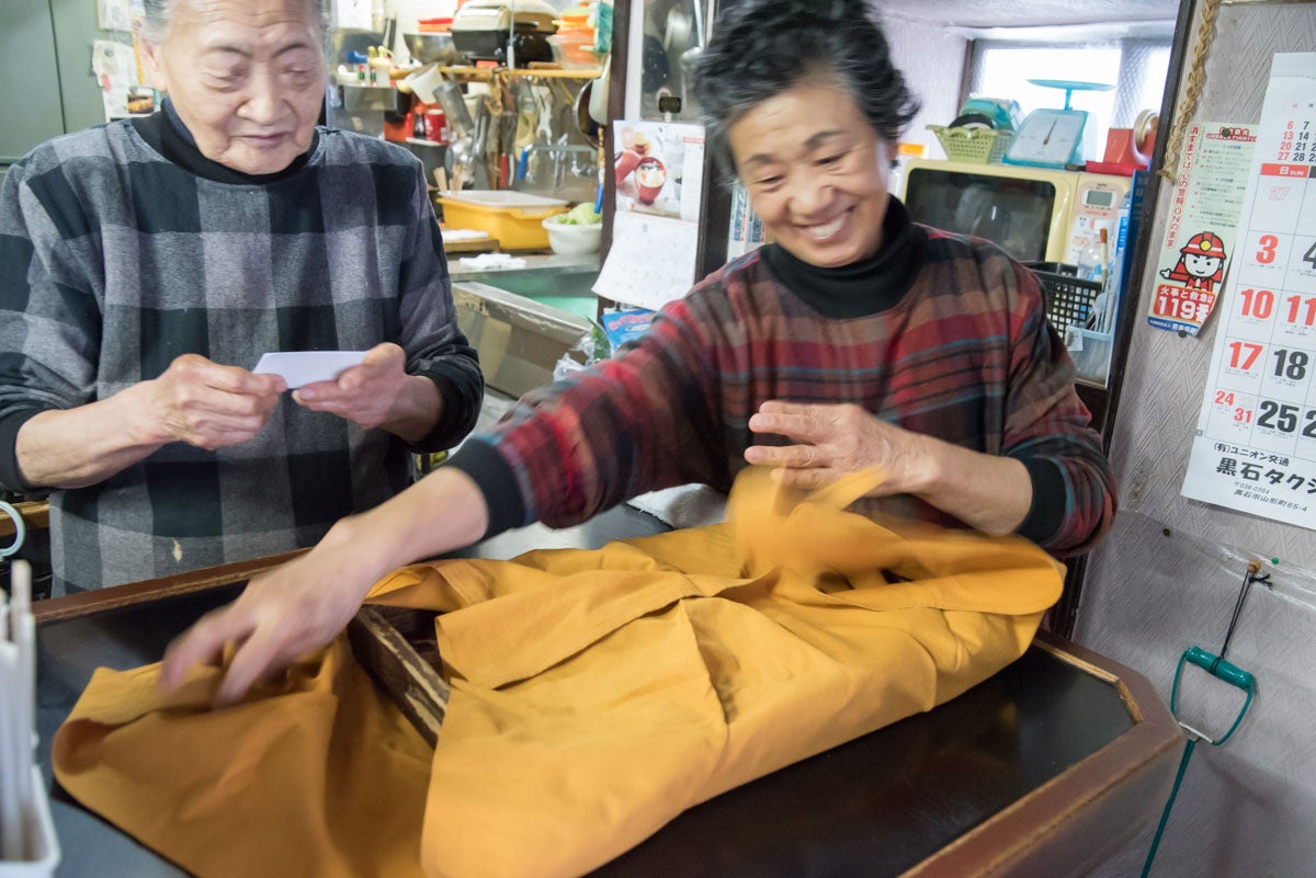 青森県黒石市『すごう食堂』姉妹