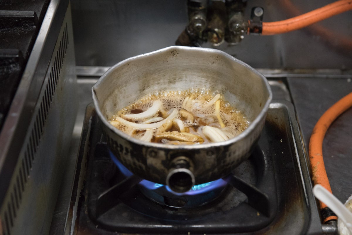 青森県黒石市『すごう食堂』出汁用の煮干し2