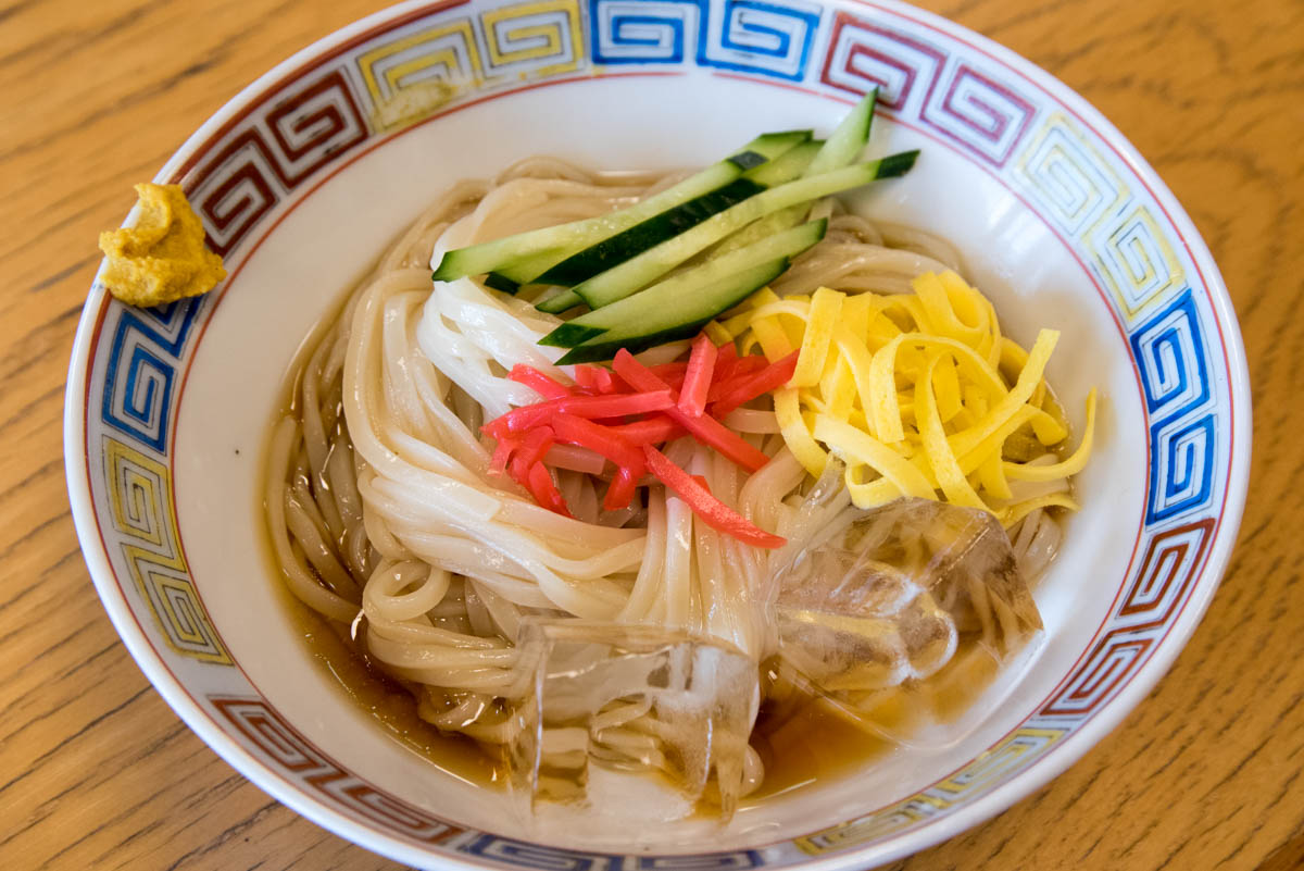 福島県福島市『マルイチ神田軒』冷やしラーメン