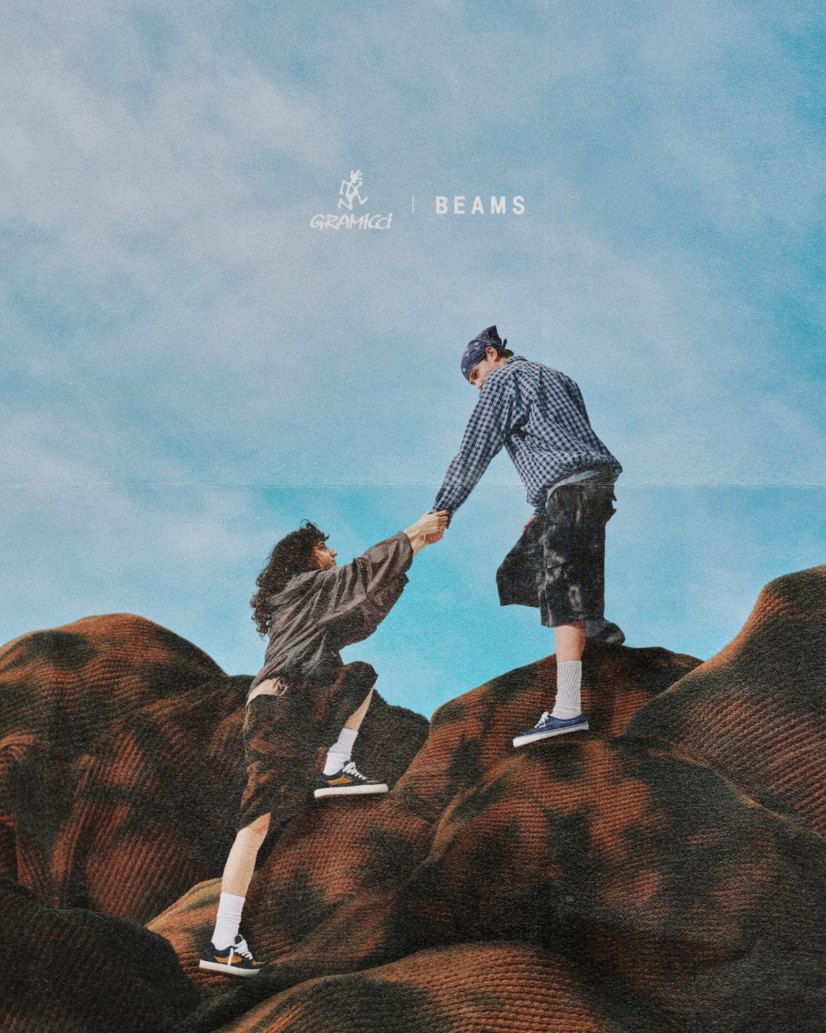 「BEAMS」&times;「Gramicci」 ワッフルカーゴショーツ　イメージ３