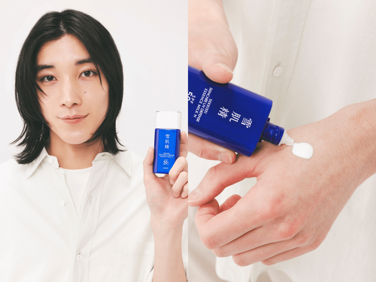 雪肌精　スキンケア ＵＶ エッセンスミルク Ｎ　テクスチャーのイメージ