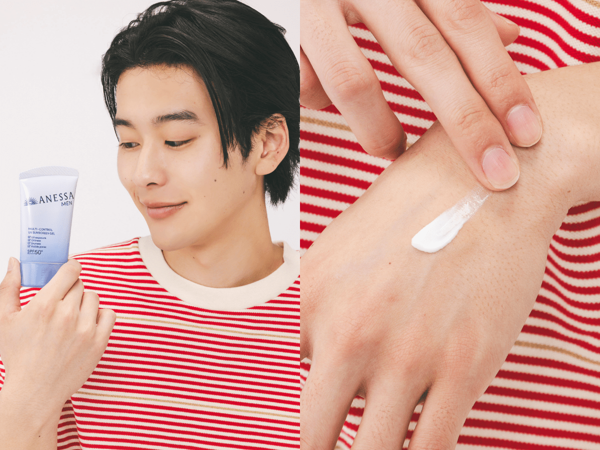 アネッサ　マルチ　コントロールUV　ジェル テクスチャーのイメージ画像