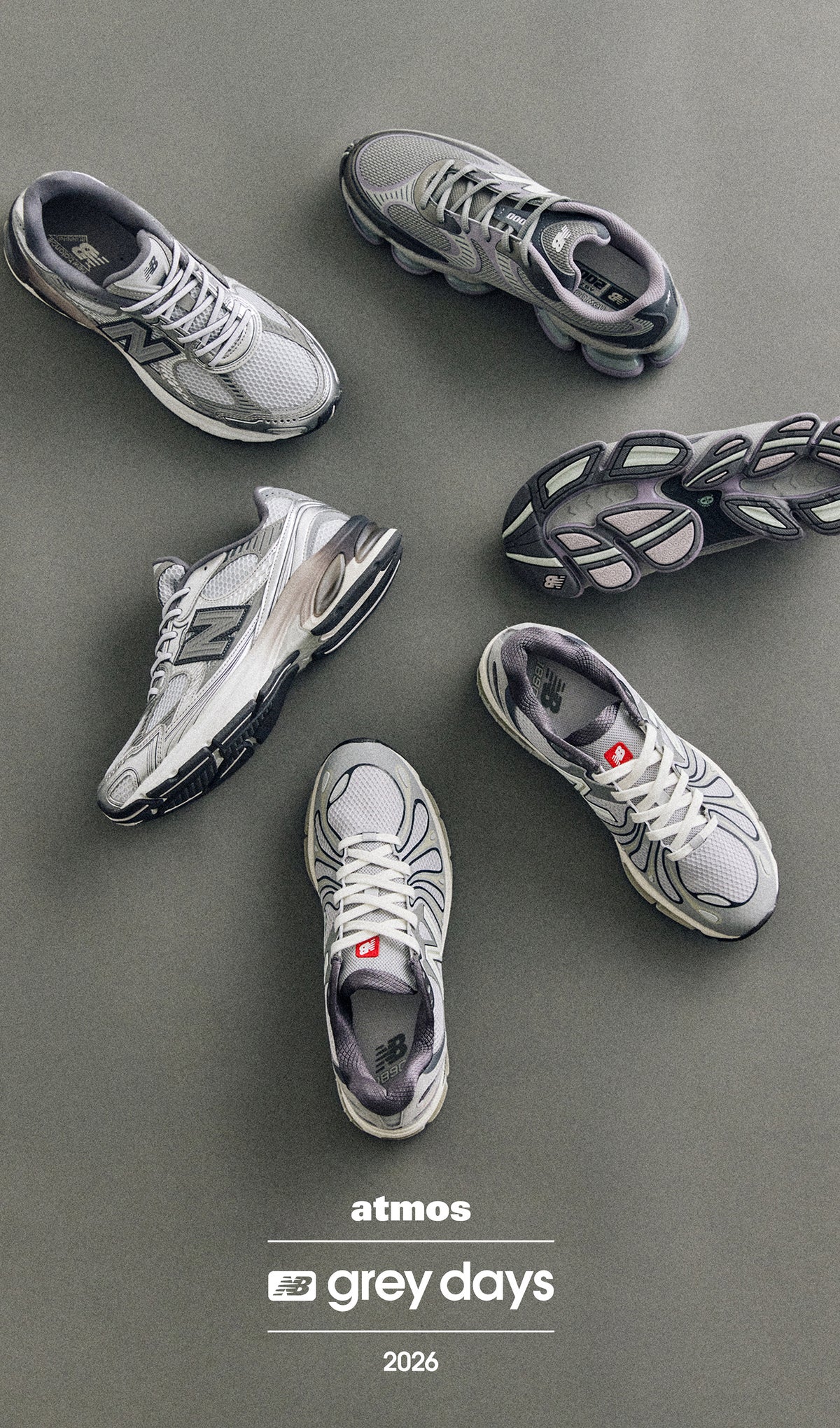 「atmos&times;New Balance」 「 Grey Days」キャンペーン 5