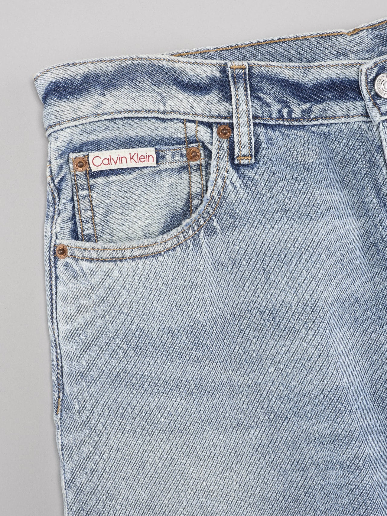 カルバン・クラインのEXTREME BAGGY JEANのポケット